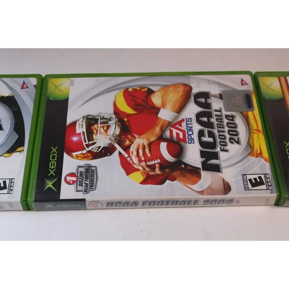 NCAA Football 2003, 04, and 05 Games Bundle (Xbox, 2002) Complete, Authentic